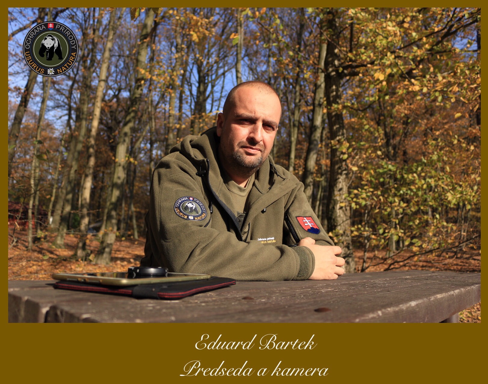Eduard Bartek predseda a kamera